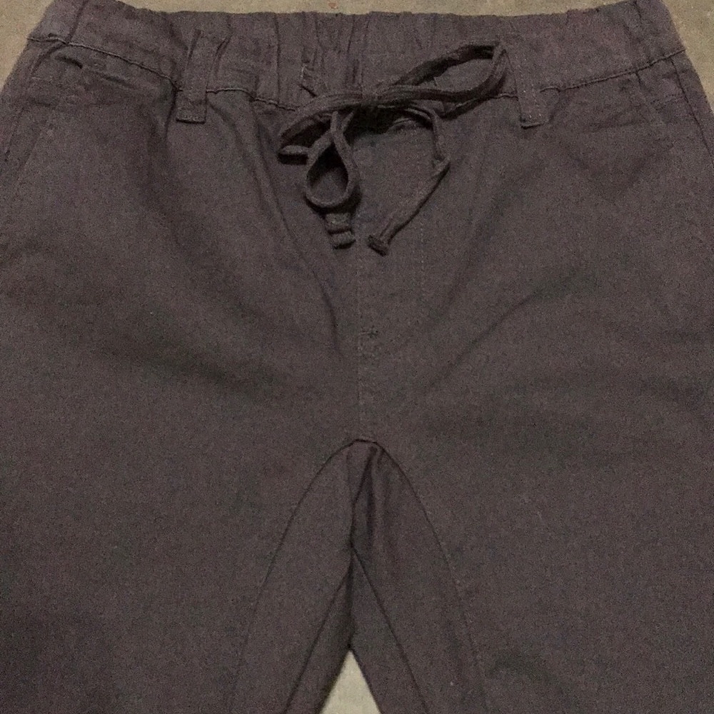 Jogger style skinny cotton pants - Picture 4 of 8